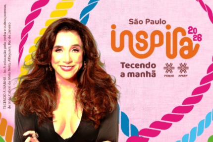 Marisa Orth apresentará o Inspira 2026 “Tecendo a manhã”