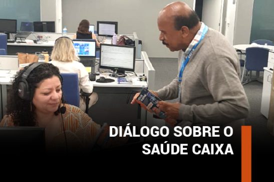 Tecnologia da Caixa em Osasco recebe visita da Apcef/SP para tratar do Saúde Caixa