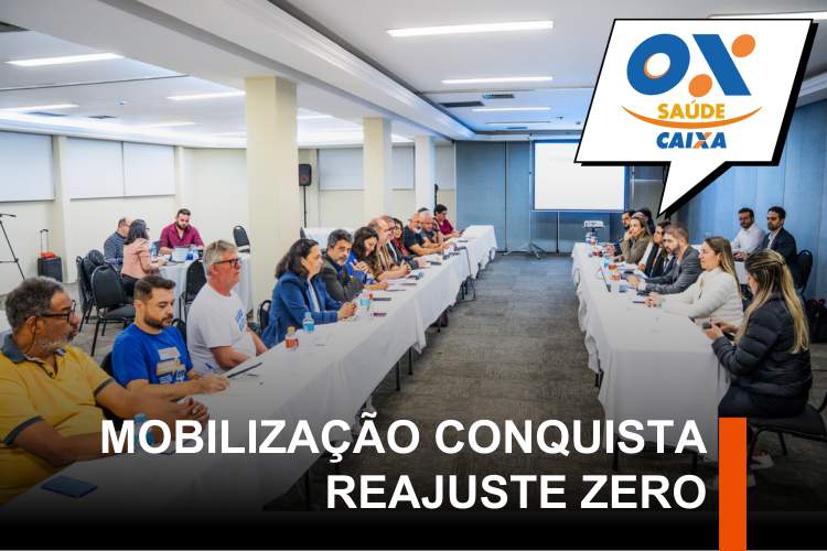 Empregados conquistam reajuste zero para o Saúde Caixa