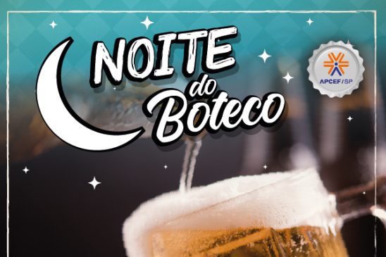 Noite do Boteco anima o clube no dia 6 de dezembro