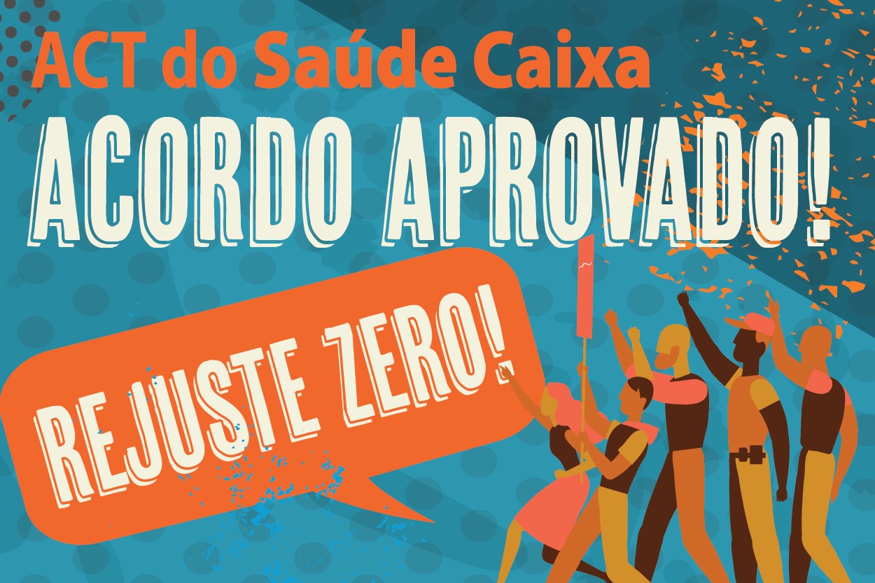 Em assembleia, usuários do Saúde Caixa aprovam acordo com reajuste zero no plano de saúde