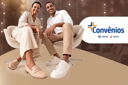 É hora de renovar os sapatos no clube de vantagens da Fenae