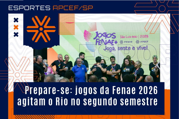 Jogos da Fenae do Rio de Janeiro serão realizados no segundo semestre de 2026