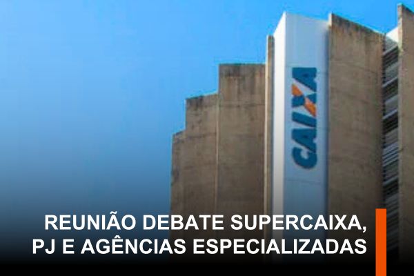 Empregados da Caixa, diretores da Apcef/SP e da Agecef/SP reúnem-se com Fabi Uehara para debater SuperCaixa, PJ e agências especializadas