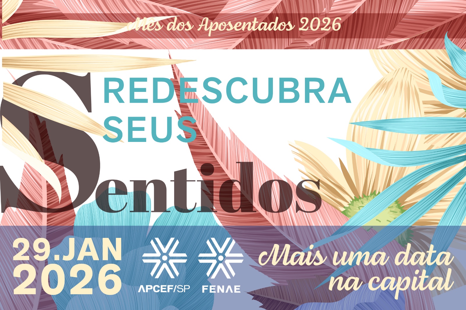 Quer participar da comemoração do Dia do Aposentado na capital em nova data? Preencha lista de interesse