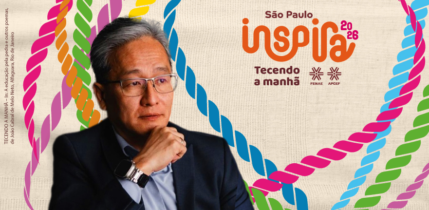 Confirmada palestra de José Kobori, professor de finanças, ao Inspira Fenae 2026