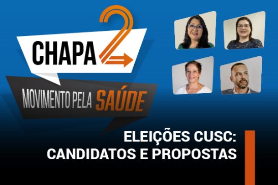 Eleições CUSC: conheça os candidatos e as propostas da Chapa 2, que tem apoio da Apcef/SP