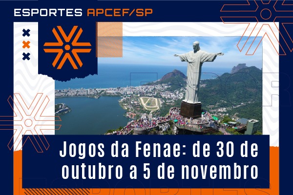 Jogos da Fenae 2026 no Rio de Janeiro já tem data confirmada