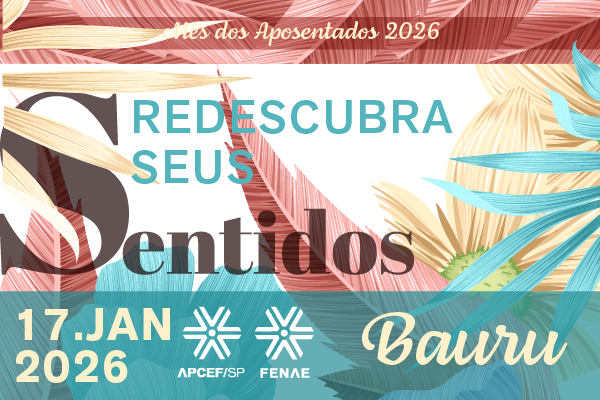 Mudança de data: evento em Bauru para comemorar o mês dos aposentados será dia 17