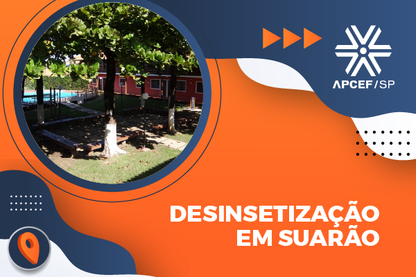 Colônia de Suarão fecha dia 26/2 para desinsetização