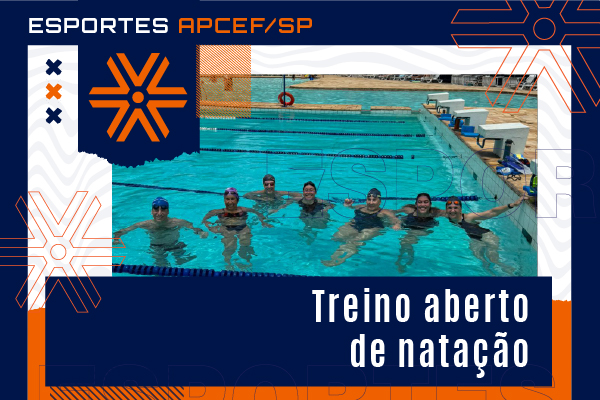 Dia 1 tem treino aberto de natação no clube, participe!
