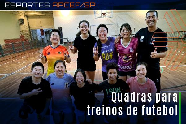 Bora jogar? Apcef/SP oferece quadras para treino de futebol em todo o Estado