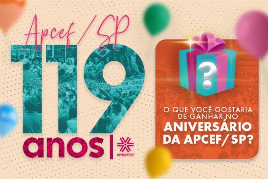 Já imaginou uma festa de aniversário com 119 presentes?! Bora fazer parte da festa?