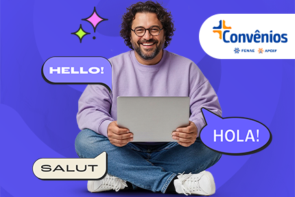 Plataforma de convênios da Fenae e das Apcefs tem descontos em cursos de idiomas