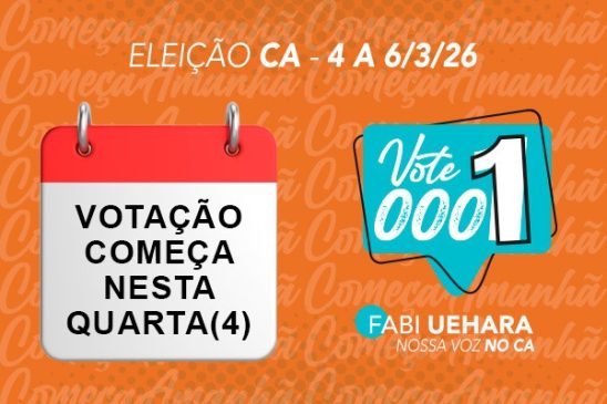Empregados elegem representante para o CA da Caixa a partir desta quarta (4). Apcef/SP apoia Fabi Uehara