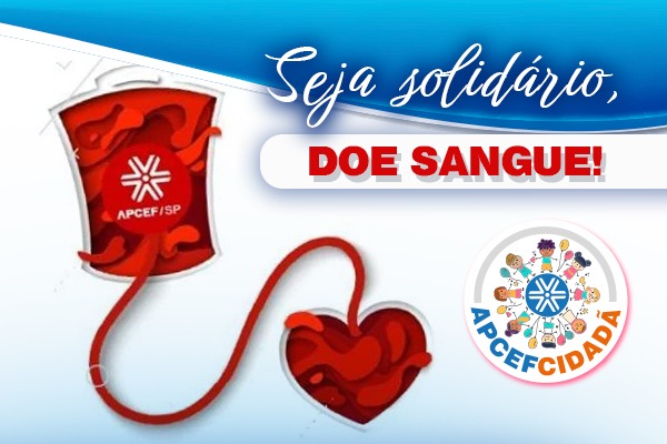 Primo de empregado da Caixa precisa de doação de sangue