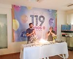 Comemoração dos 119 anos da APCEF/SP nos Espaços