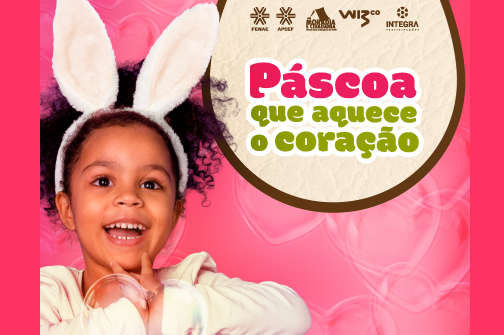 Doe para a campanha Páscoa que aquece o coração