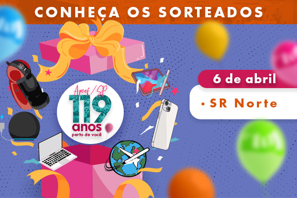 Saiba quem foram os sorteados no Café com Presente da SR Norte