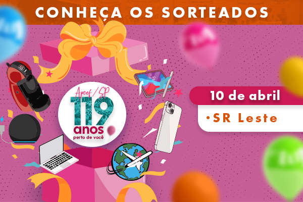 Saiba quem são os ganhadores do sorteio na SR Leste