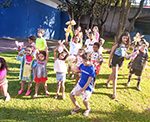 Comemoração da Páscoa no Clube da Capital