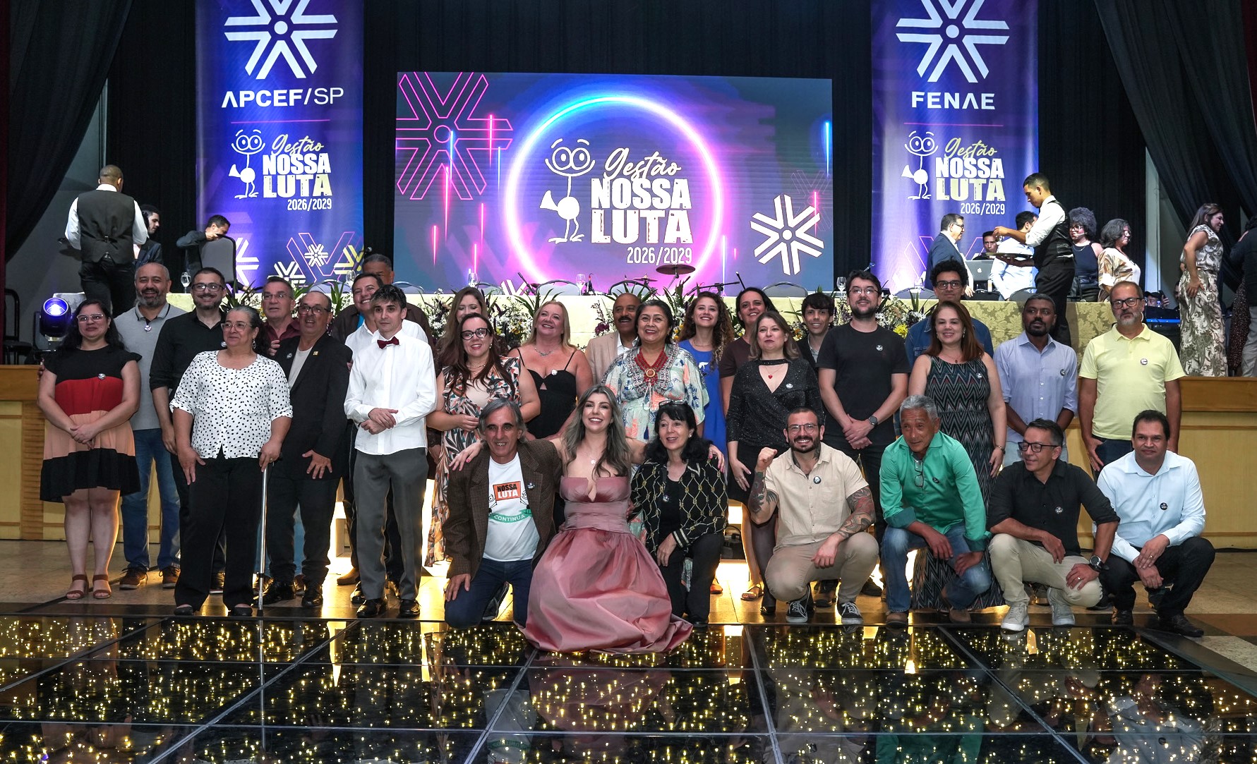 Apcef/SP celebra posse da nova diretoria em evento com associados e convidados