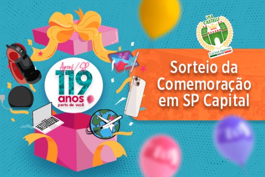 Conheça o contemplado com 2 diárias em uma das unidades da Apcef/SP durante comemoração dos 119 anos