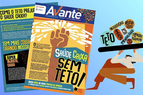 Empregados da Caixa vão às ruas em defesa do Saúde Caixa e por melhorias das condições de trabalho
