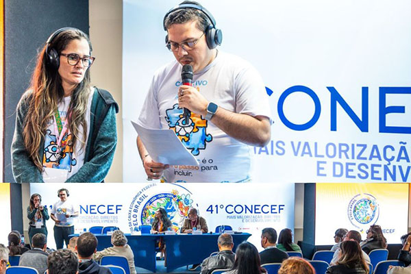 41º Conecef destaca inclusão de pessoas autistas e homenageia companheiros que marcaram a luta dos empregados da Caixa