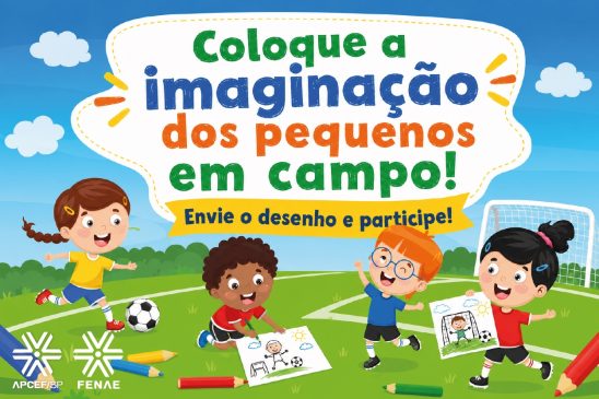 Concurso de Desenho destaca criatividade com o tema “Futebol – Onde a imaginação entra em campo”
