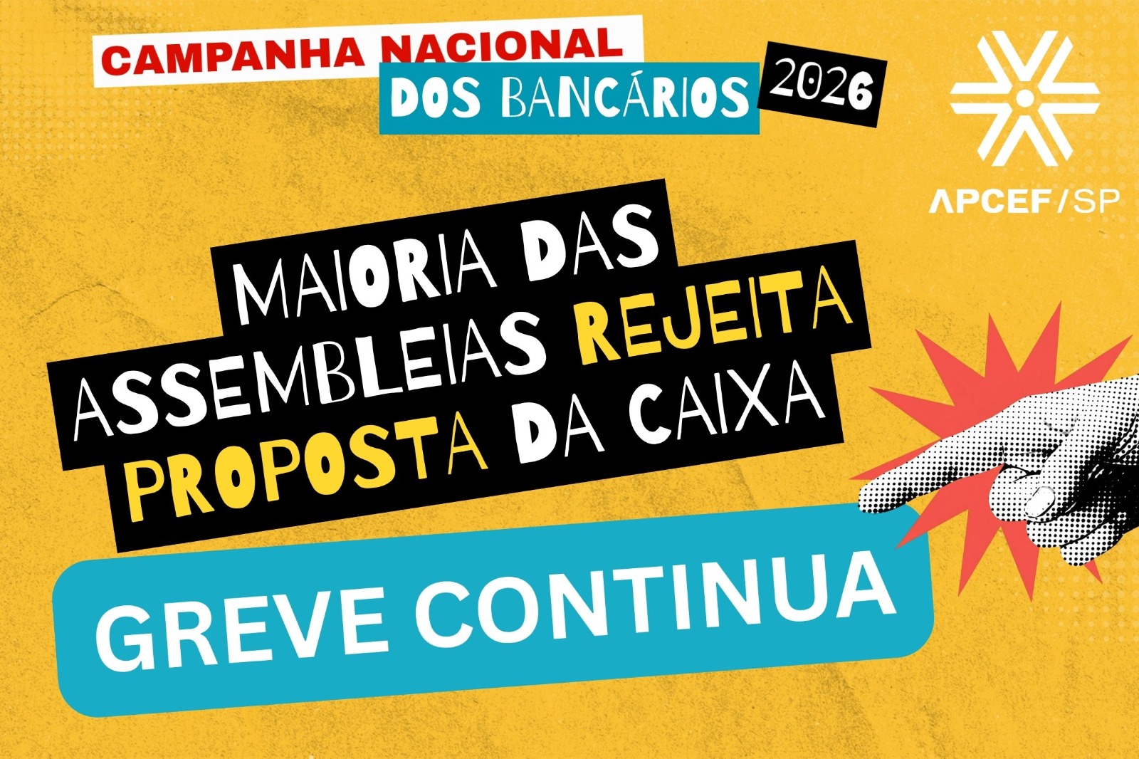 Maioria dos empregados rejeita proposta e greve continua