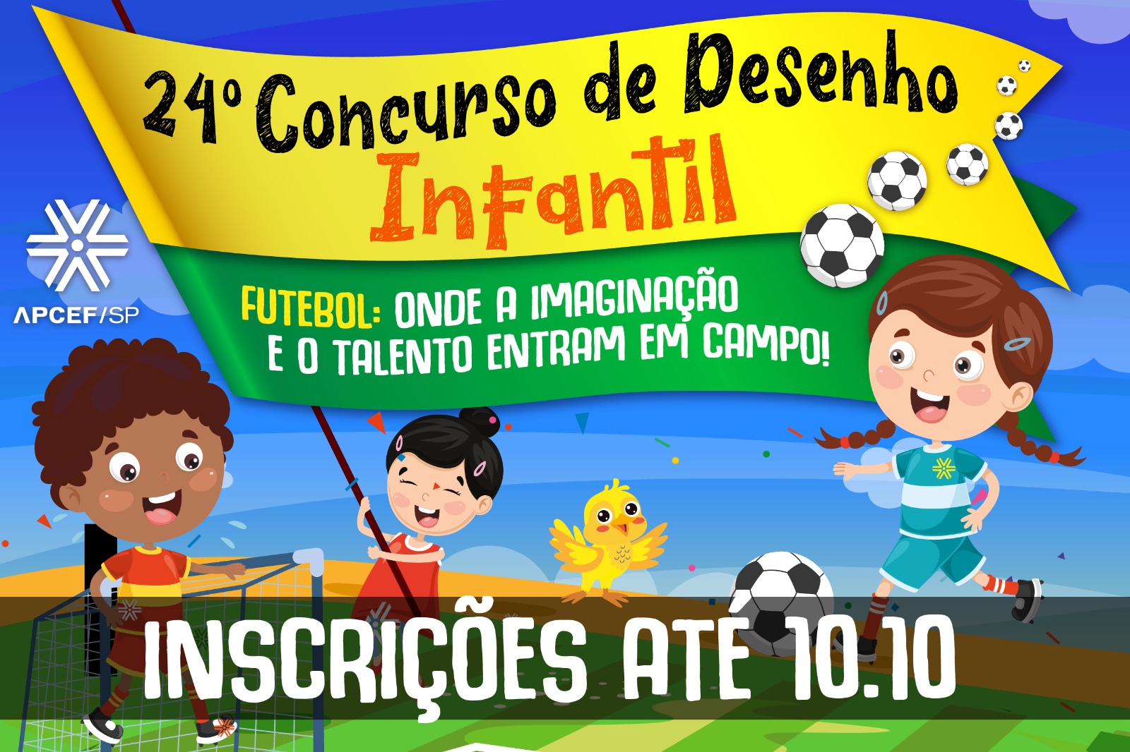 Inscrições do Concurso de Desenho Infantil são prorrogadas até 10 de outubro