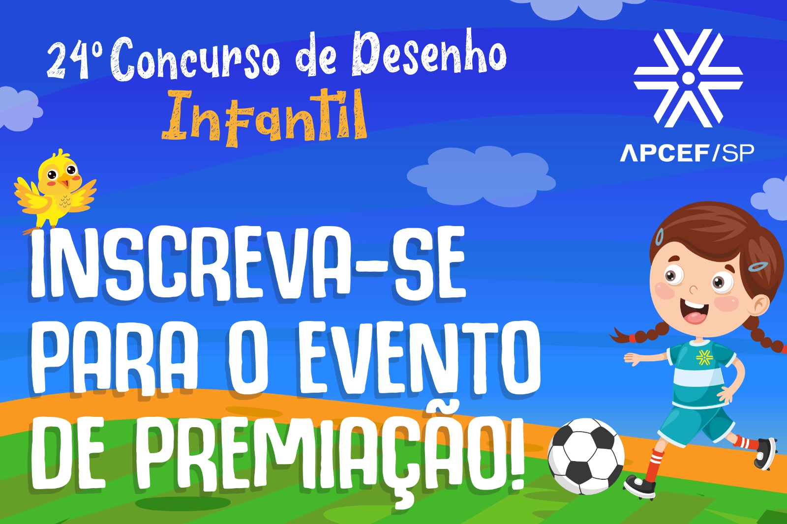 Apcef/SP realiza premiação do 24º Concurso de Desenho Infantil em 24 de outubro, inscreva-se!