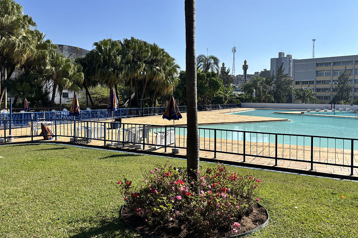 Muita diversão e lazer no clube no fim de semana. Aproveite!