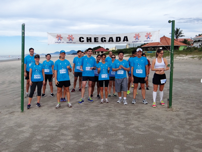 corrida do pessoal da caixa