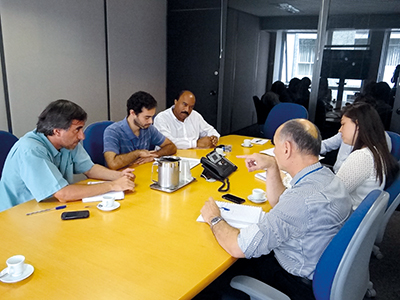 reuni&atilde;o com a Gilog