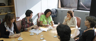 reunião das mulheres