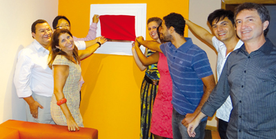 inauguração da sede