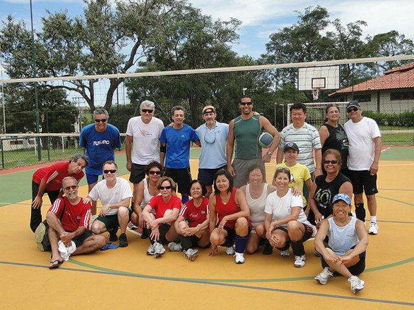 treino de vôlei Avaré