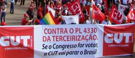 terceiriza&ccedil;&atilde;o CUT