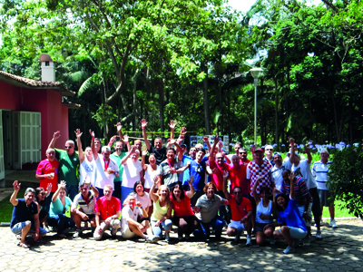 churrasco dos ex-atletas