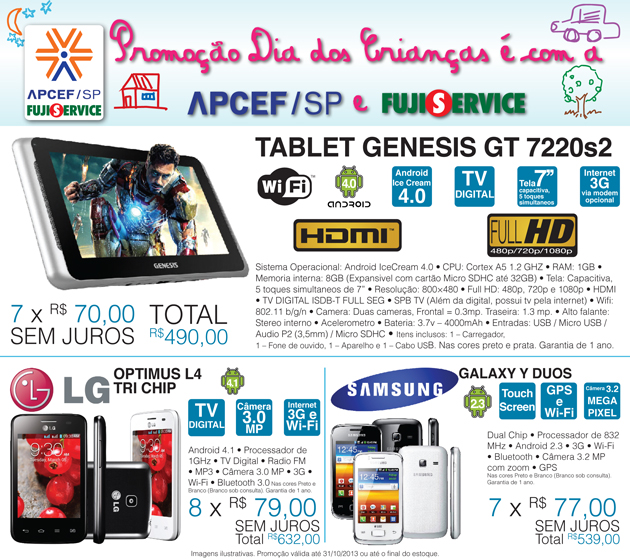 Fuji - Dia das Crianças