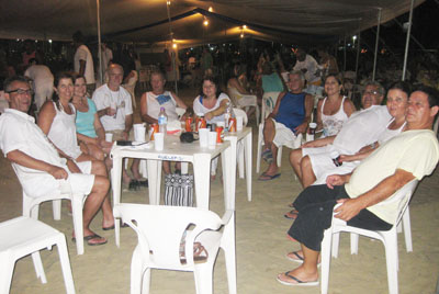 barraca na praia site